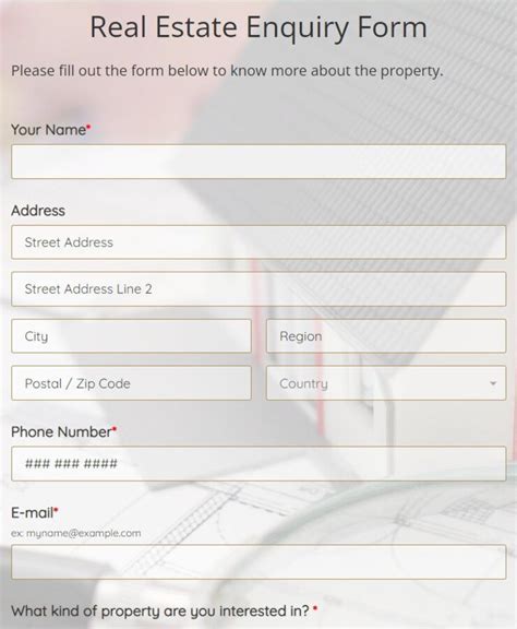 Property Enquiry .